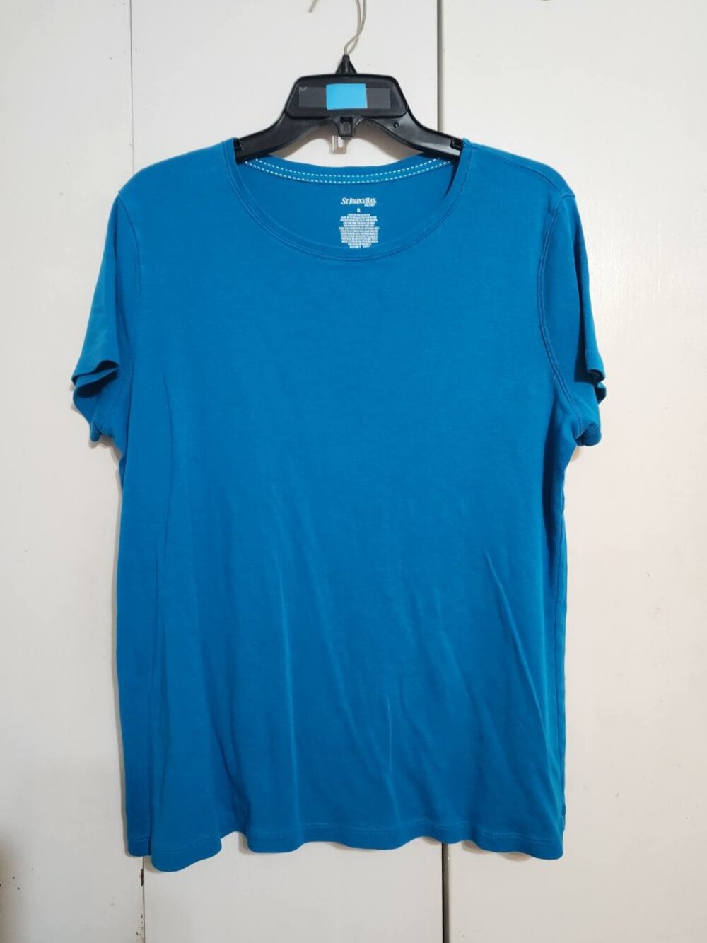 Lot of 3 Women's XL Crewneck T-Shirts St. John's Bay & Faded Glory 100% Cotton - Picture 3 of 7